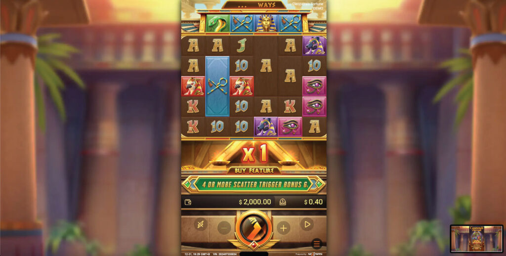 ครีโอภัตตา สล็อต Cleopatra Fortune slot-04